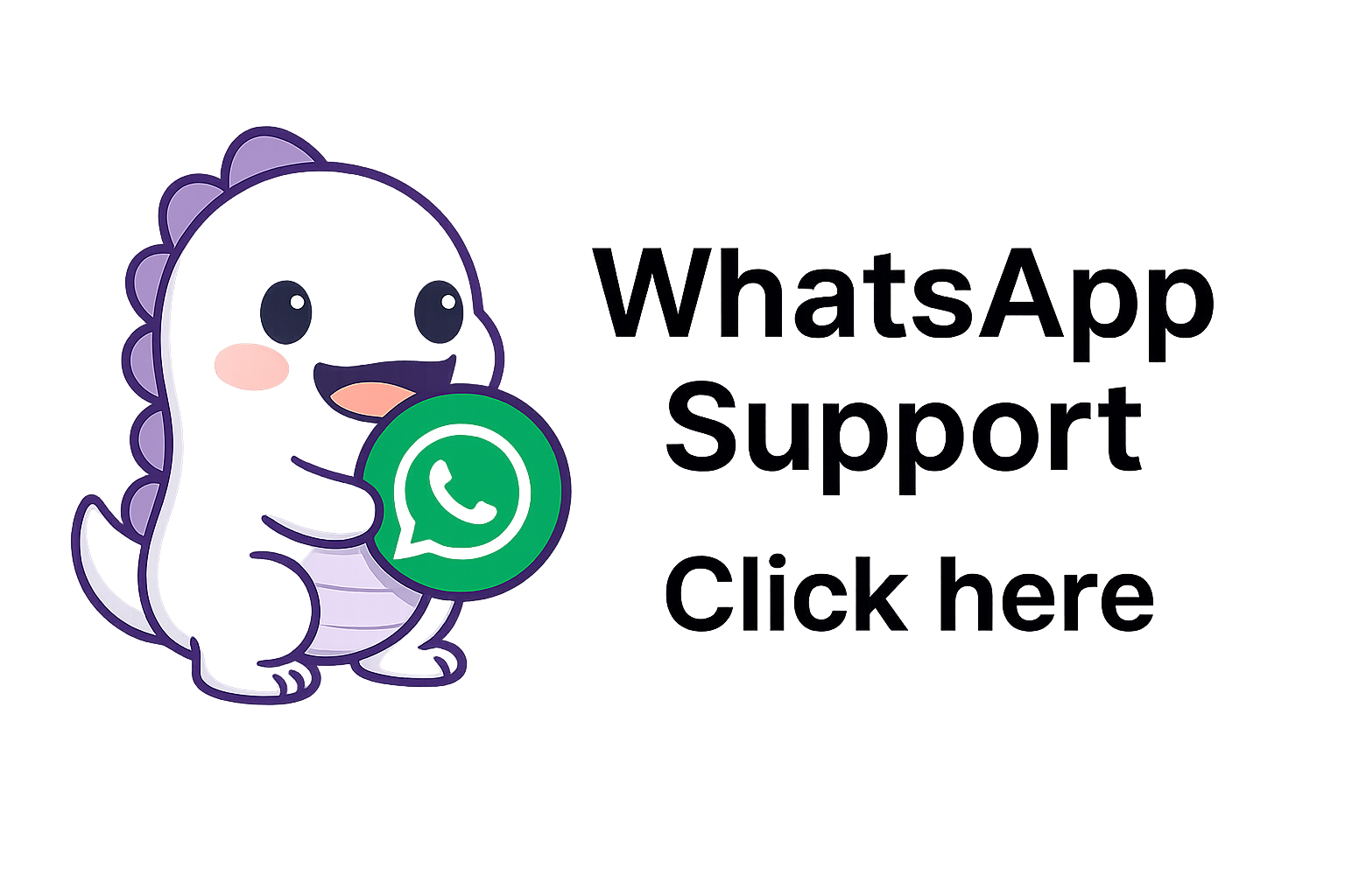 WhatsApp support